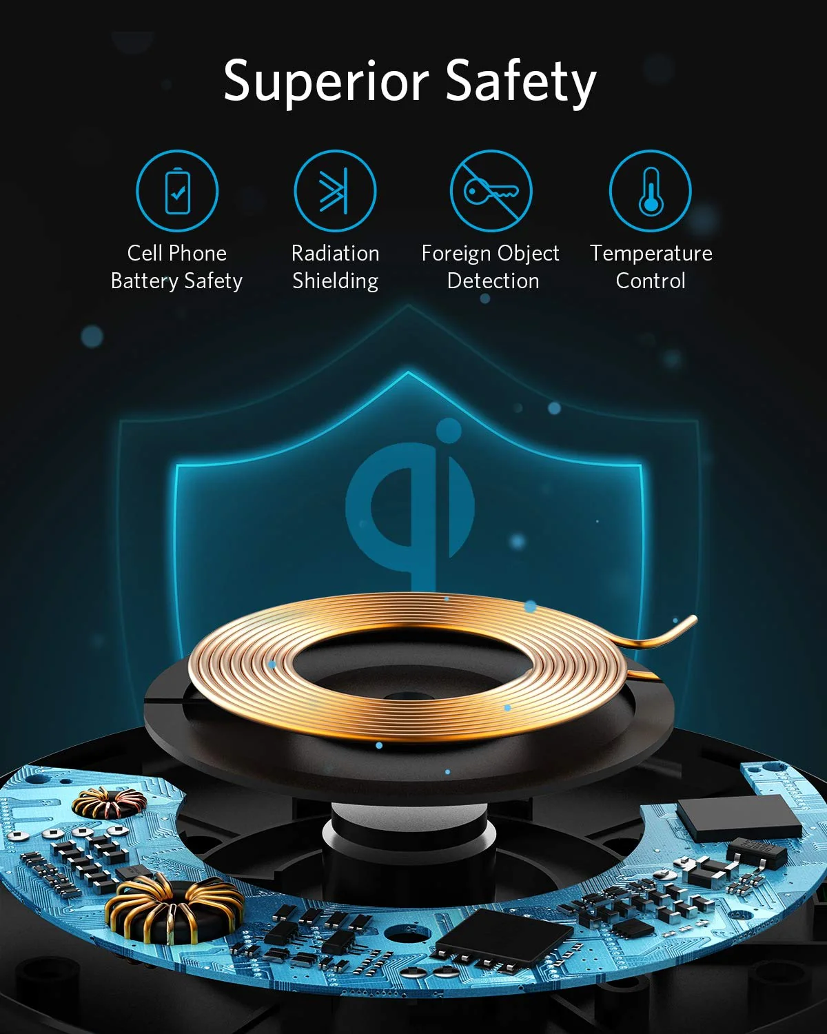 Anker 313 Wireless Charger (Pad) - Image 20