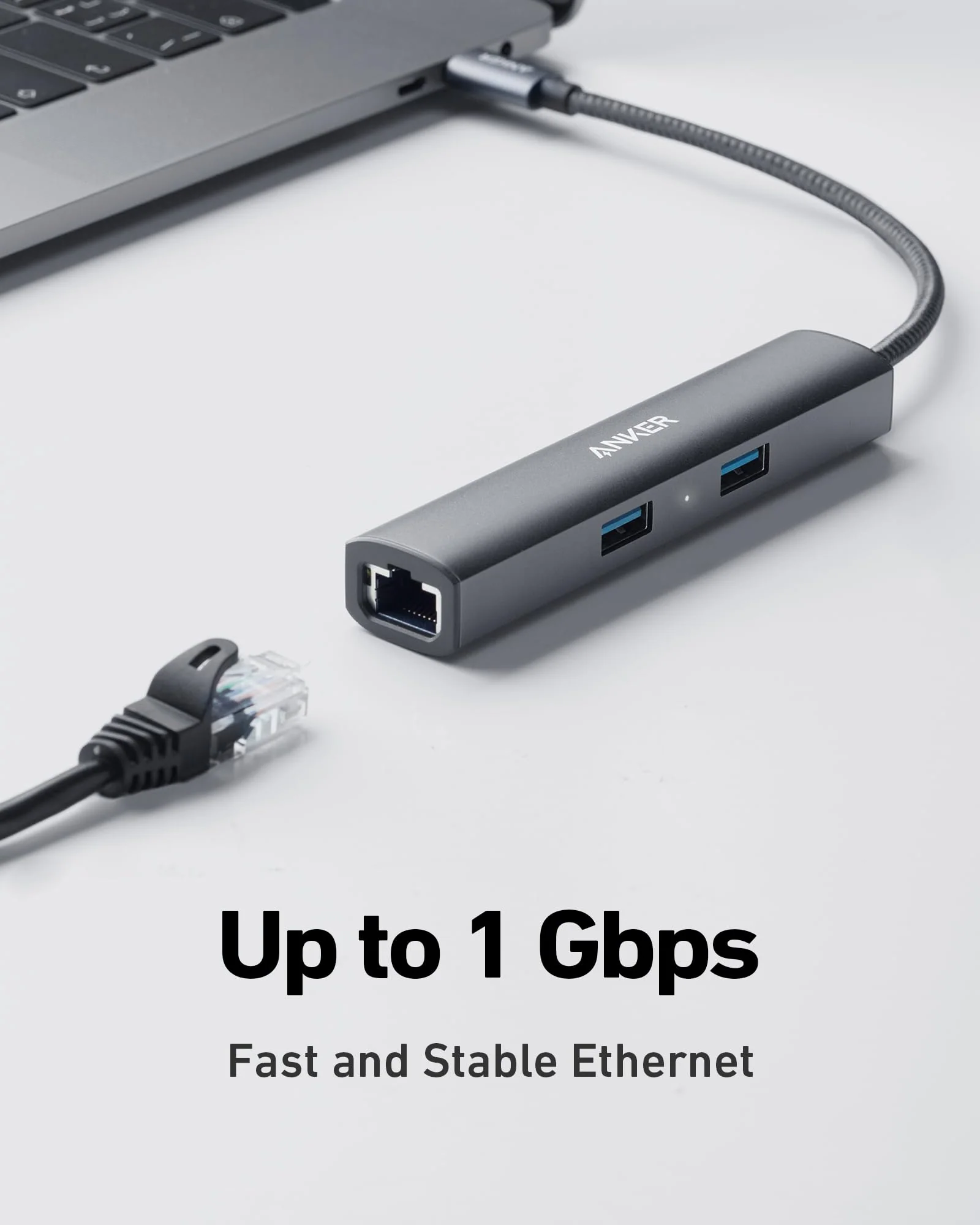 Anker 533 USB-C Hub (5-in-1, Slim) - Image 2