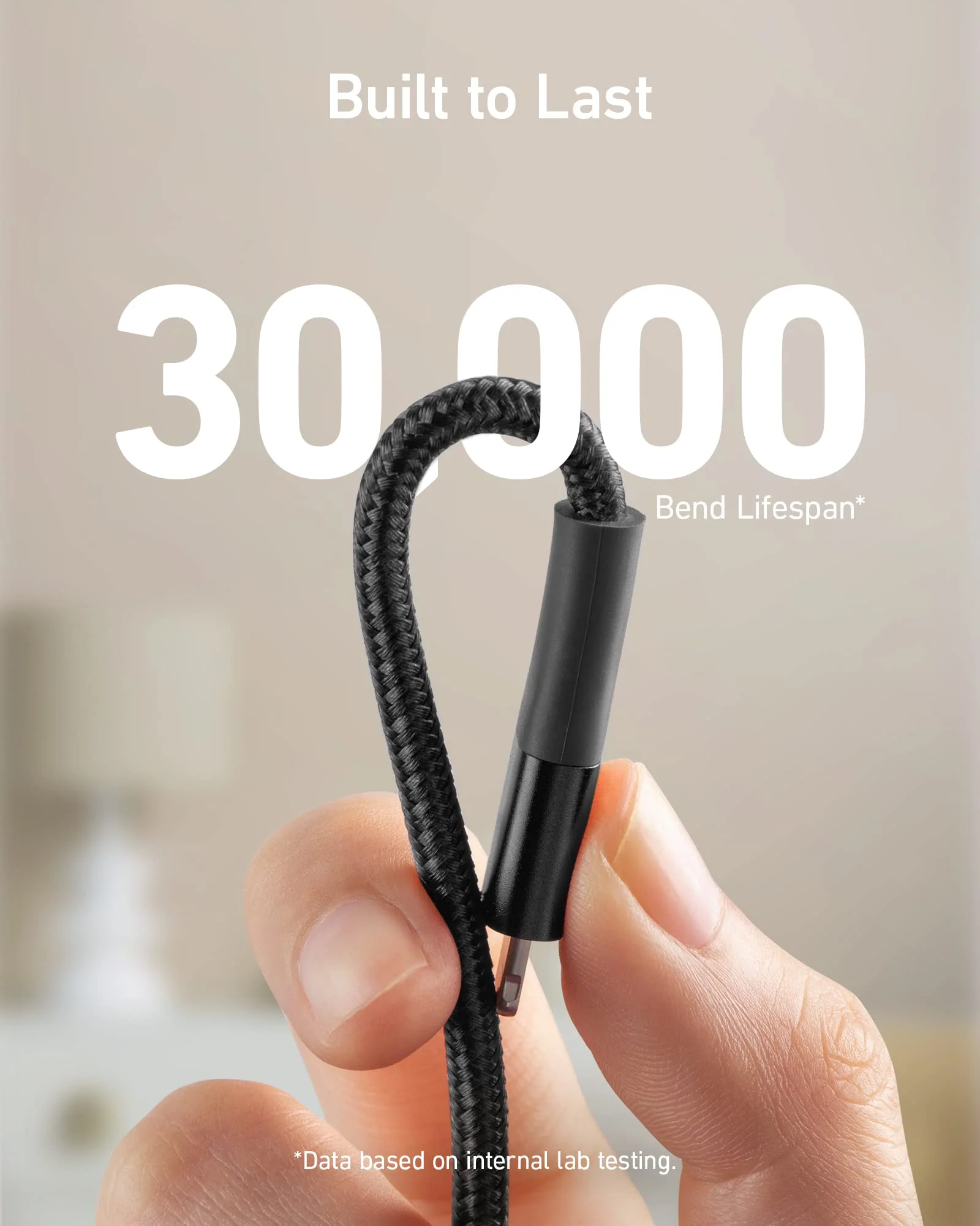 Anker 551 USB-A to Lightning Cable (3 ft / 6 ft / 10 ft) - Image 2