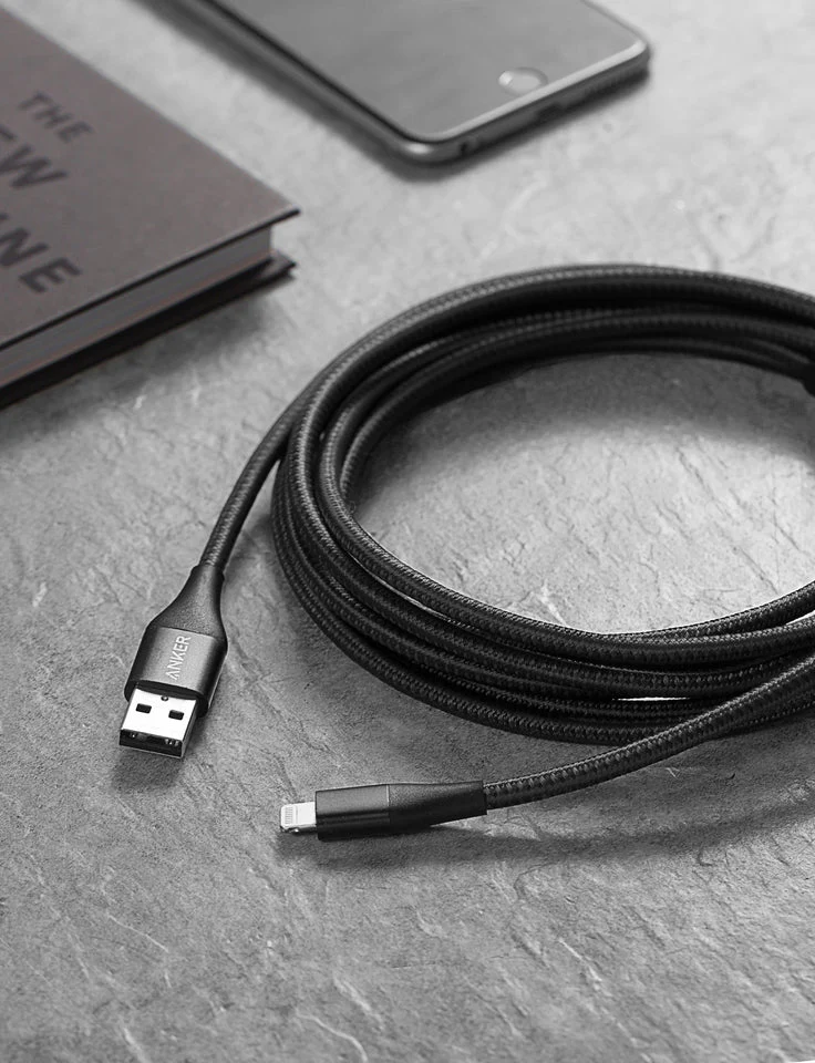 Anker 551 USB-A to Lightning Cable (3 ft / 6 ft / 10 ft) - Image 9