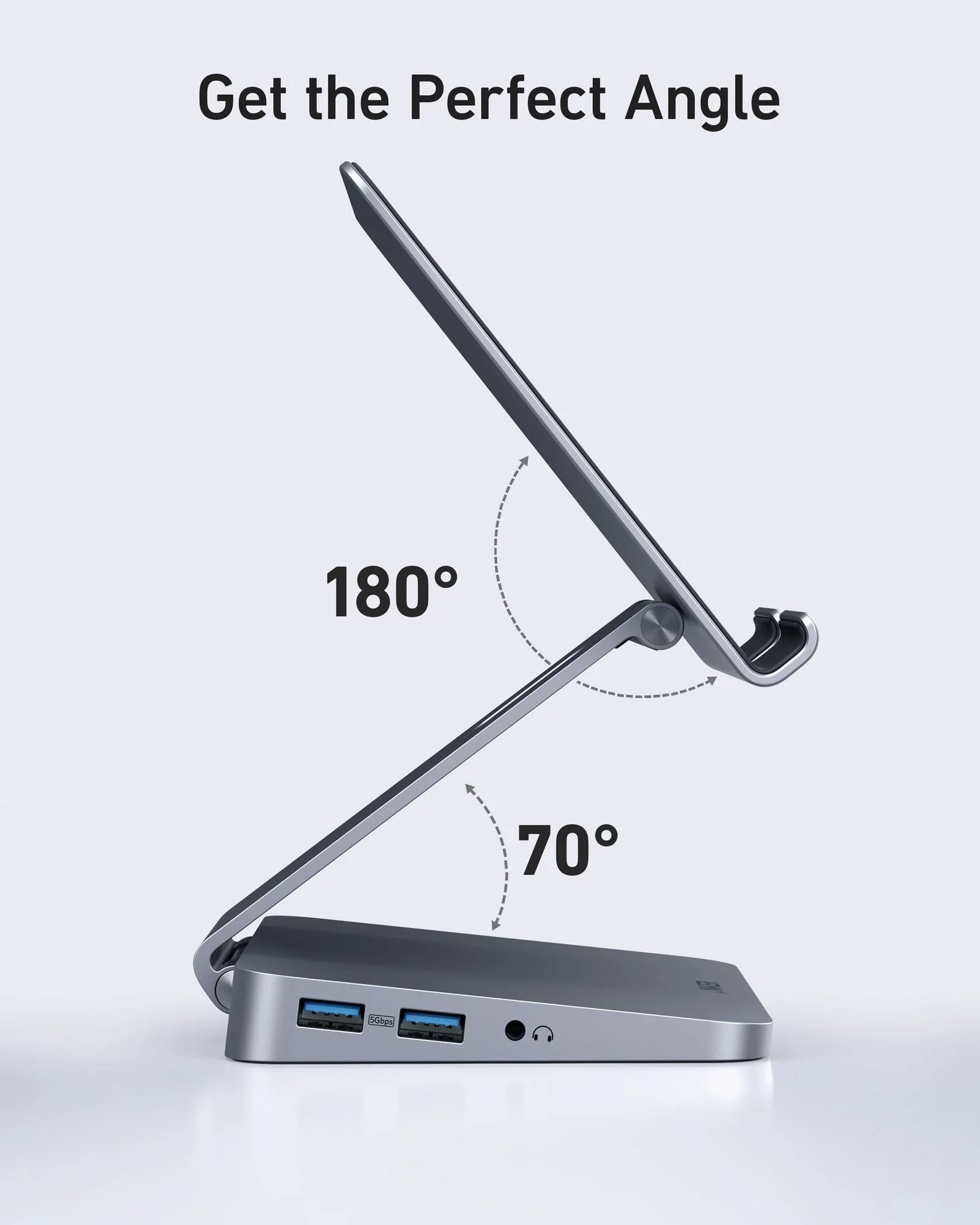 Anker 551 USB-C Hub (8-in-1, Tablet Stand) - Image 7