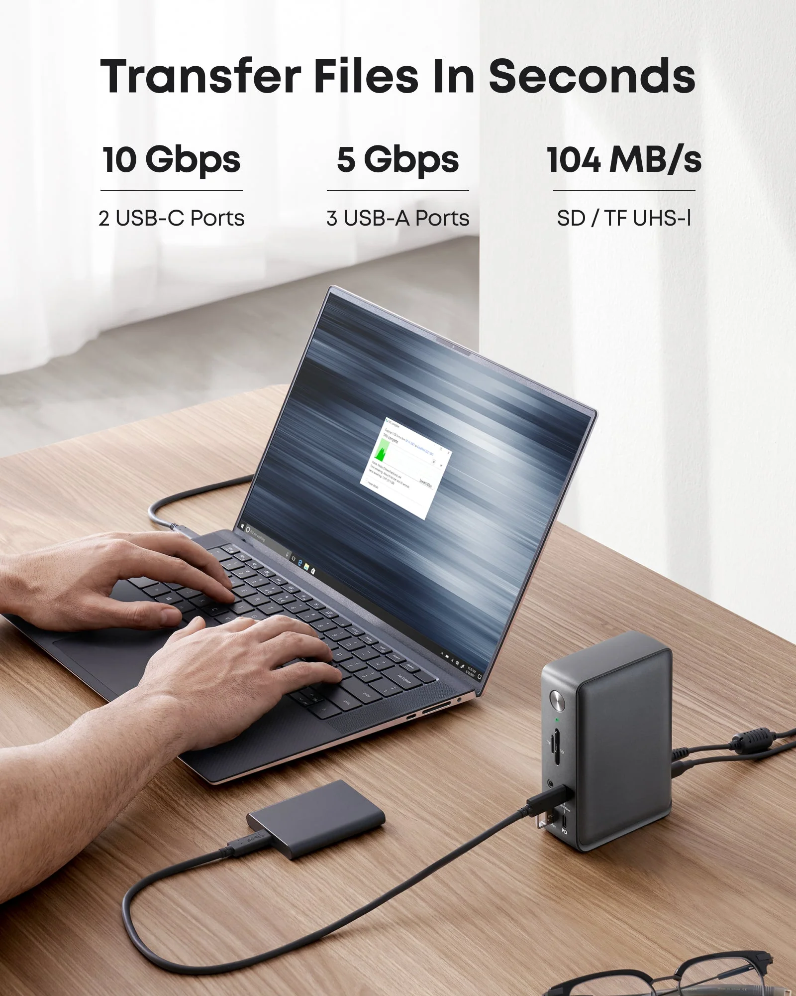 Anker 575 USB-C Docking Station (13-in-1) - Image 5