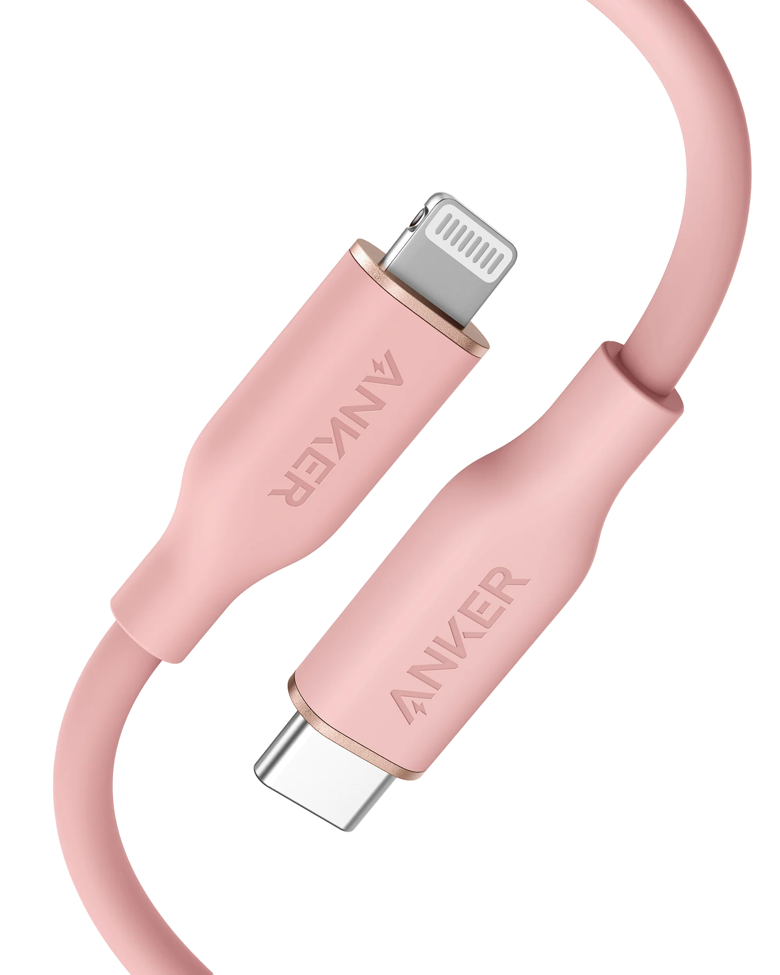 Anker 641 USB-C to Lightning Cable (Flow, 3 ft Silicone) - Image 13