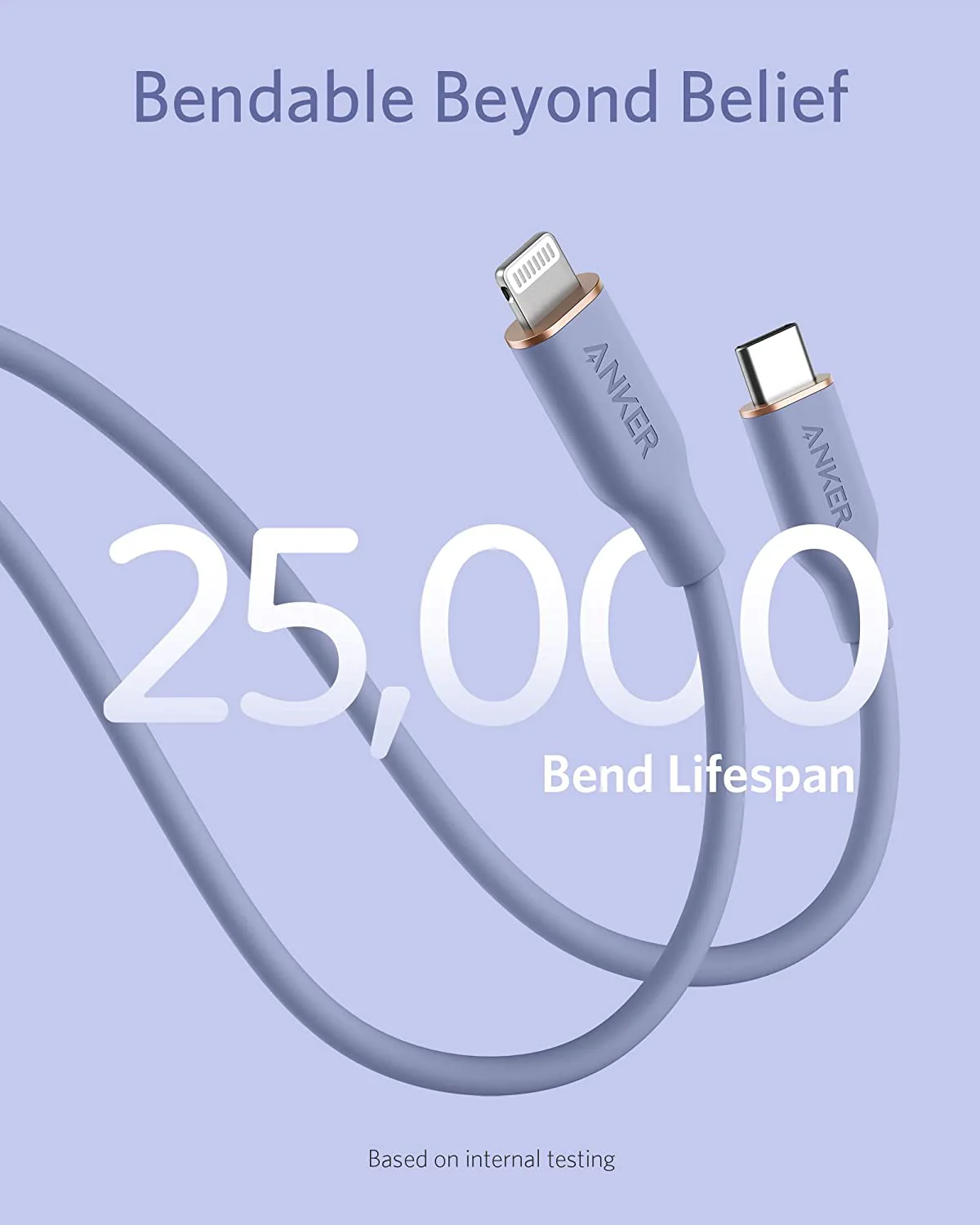 Anker 641 USB-C to Lightning Cable (Flow, 3 ft Silicone) - Image 28