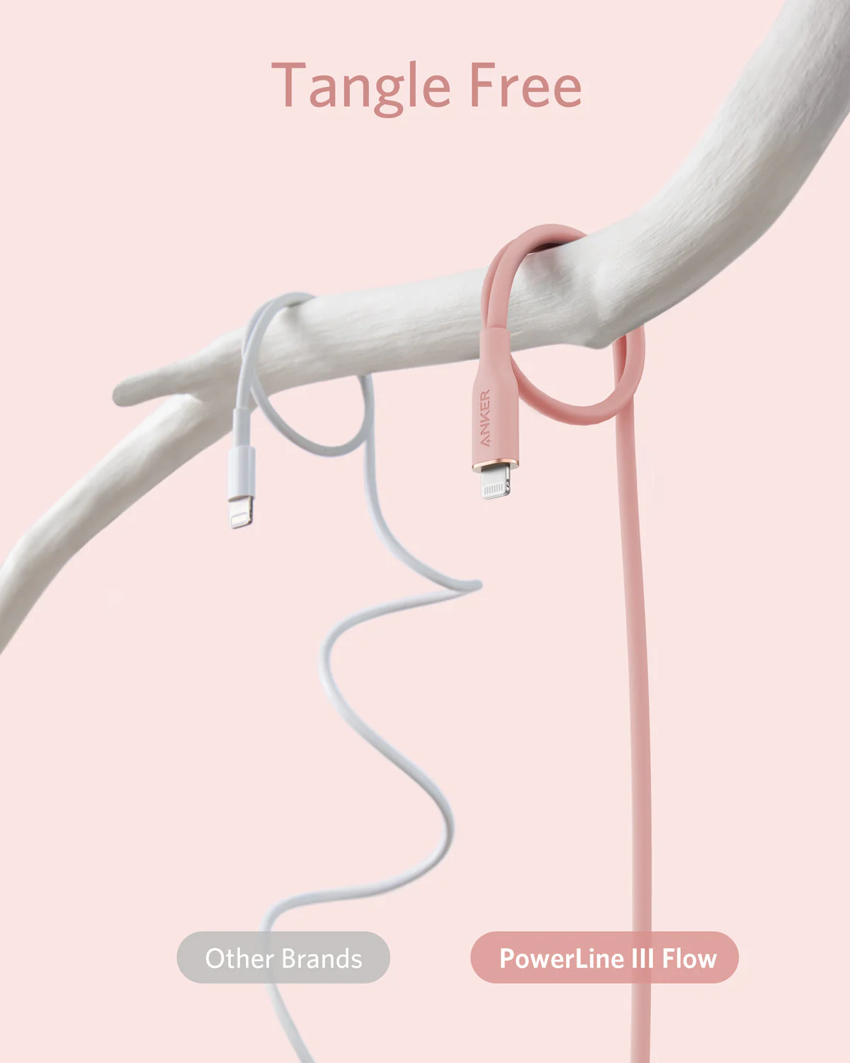 Anker 641 USB-C to Lightning Cable (Flow, 3 ft Silicone) - Image 45