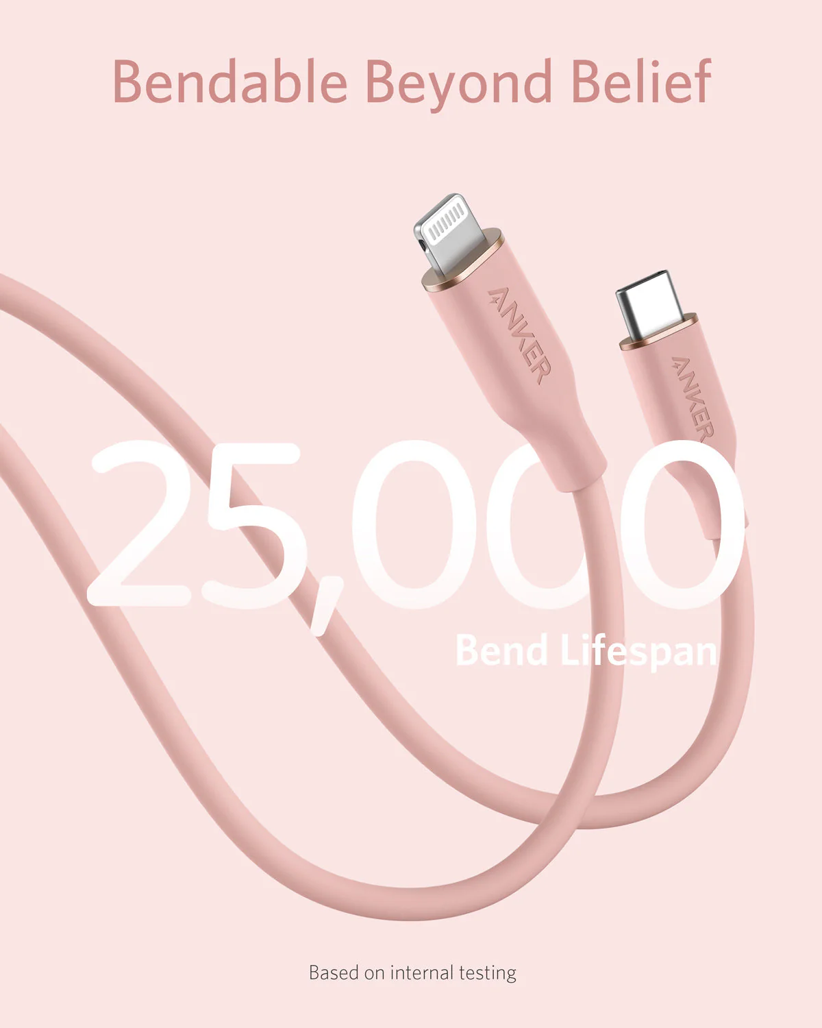 Anker 641 USB-C to Lightning Cable (Flow, 3 ft Silicone) - Image 46