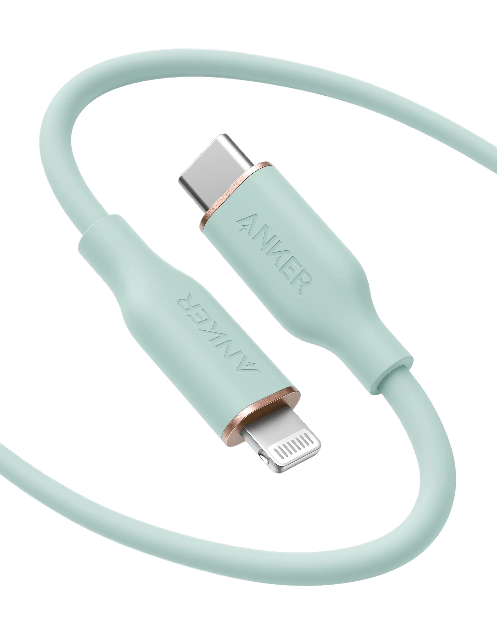 Anker 641 USB-C to Lightning Cable (Flow, 3 ft Silicone) - Image 49