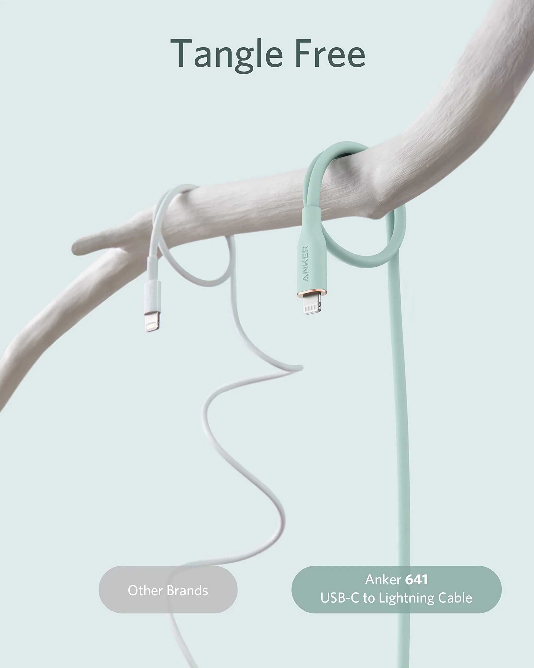 Anker 641 USB-C to Lightning Cable (Flow, Silicone) - Image 21