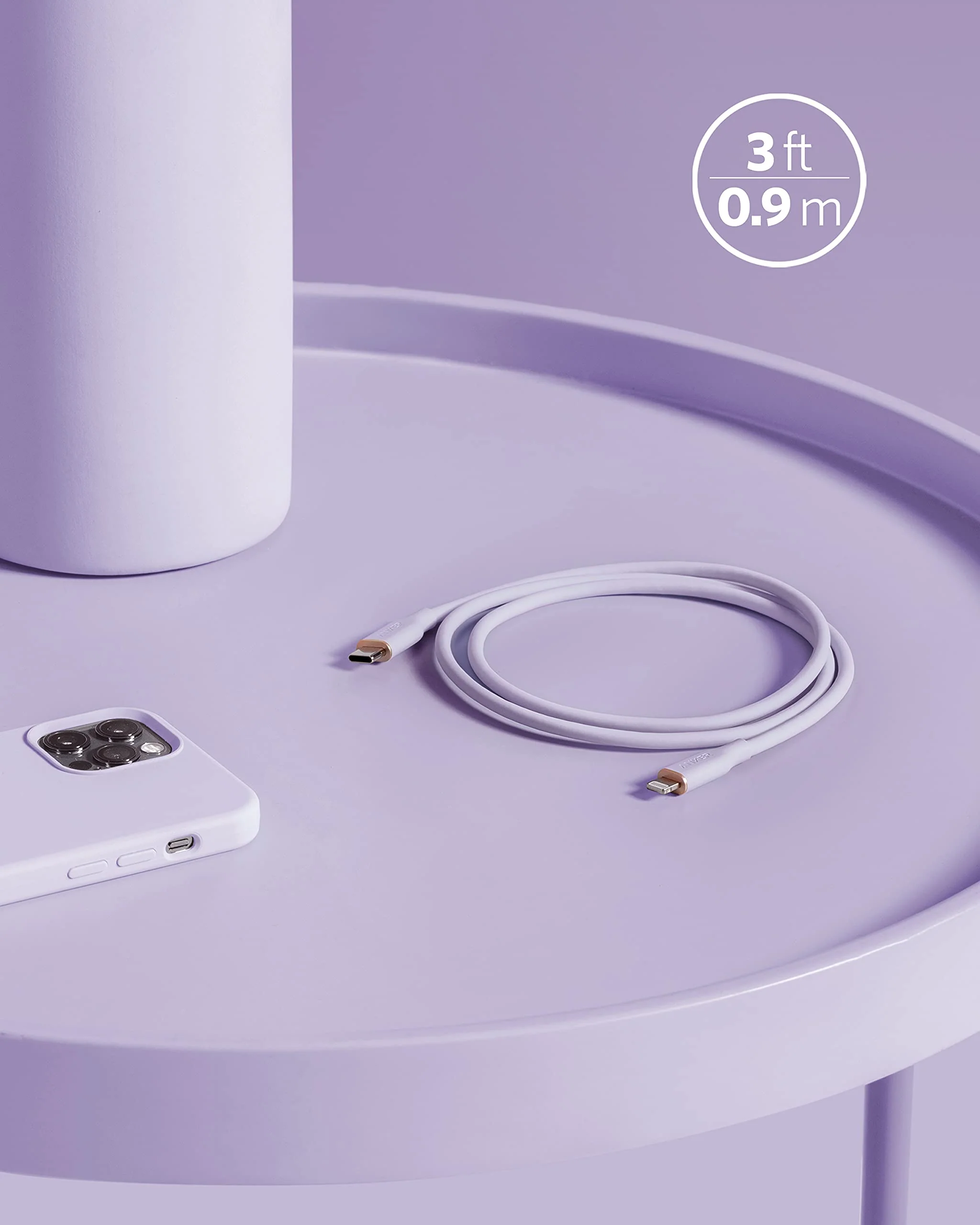 Anker 641 USB-C to Lightning Cable (Flow, Silicone) - Image 36