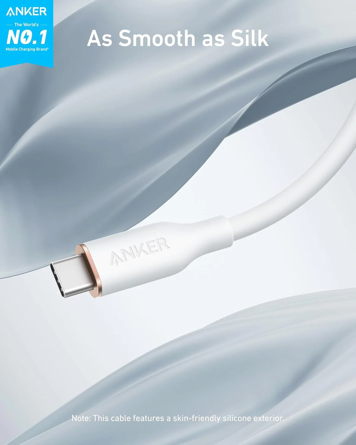Anker 643 USB-C to USB-C Cable (Flow, Silicone) - Image 8