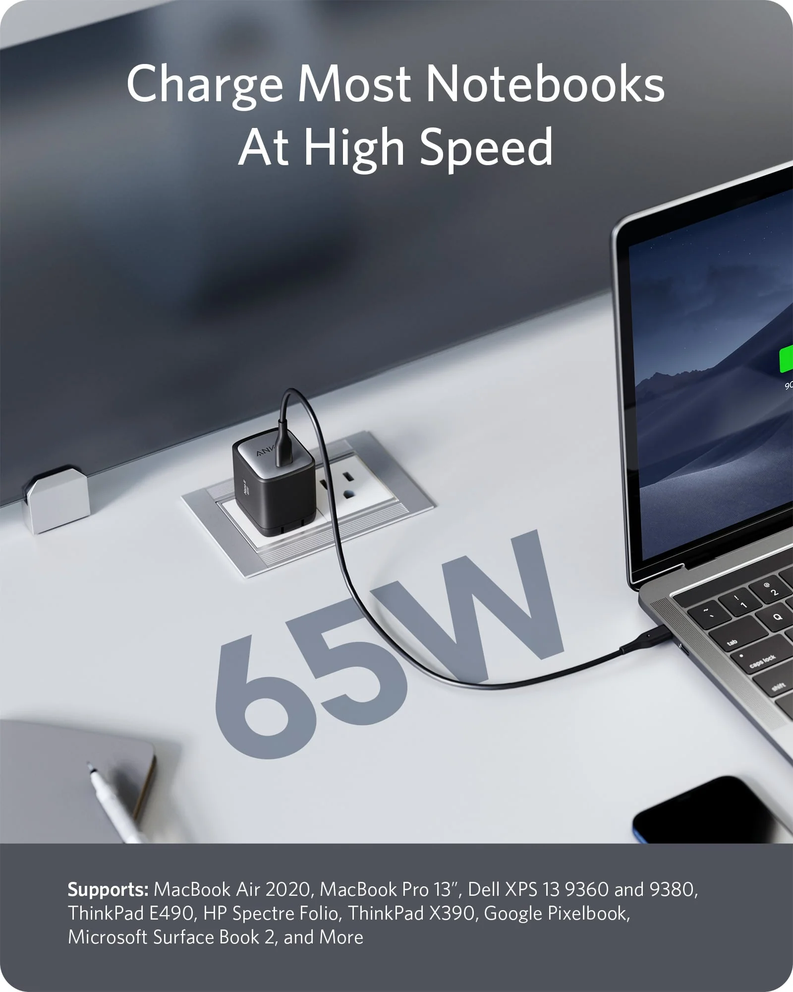 Anker 715 Charger (Nano II 65W) - Image 3