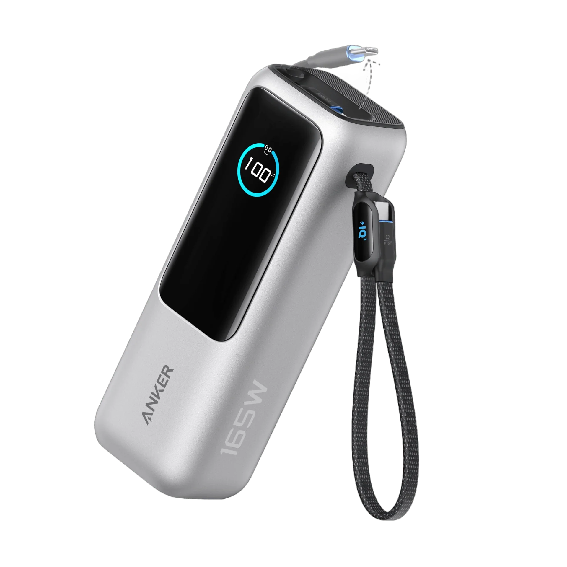 Anker Laptop Power Bank (25K, 165W, Built-In and Retractable Cables) - Image 8