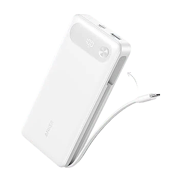 Anker Power Bank (20K, 87W, Built-In USB-C Cable) - Image 7