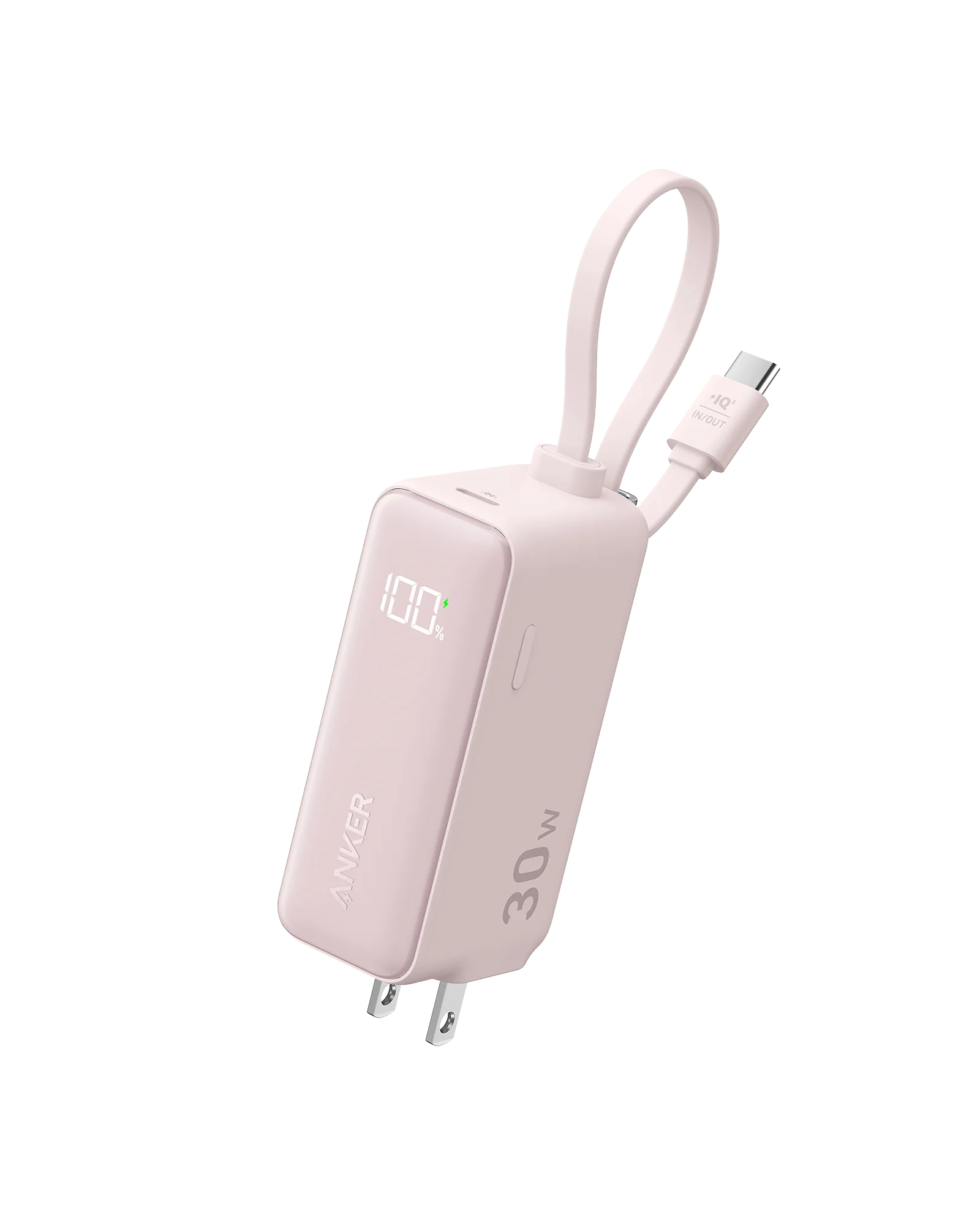 Anker Power Bank (30W, 5k, Fusion, Built-In USB-C Cable) - Image 22