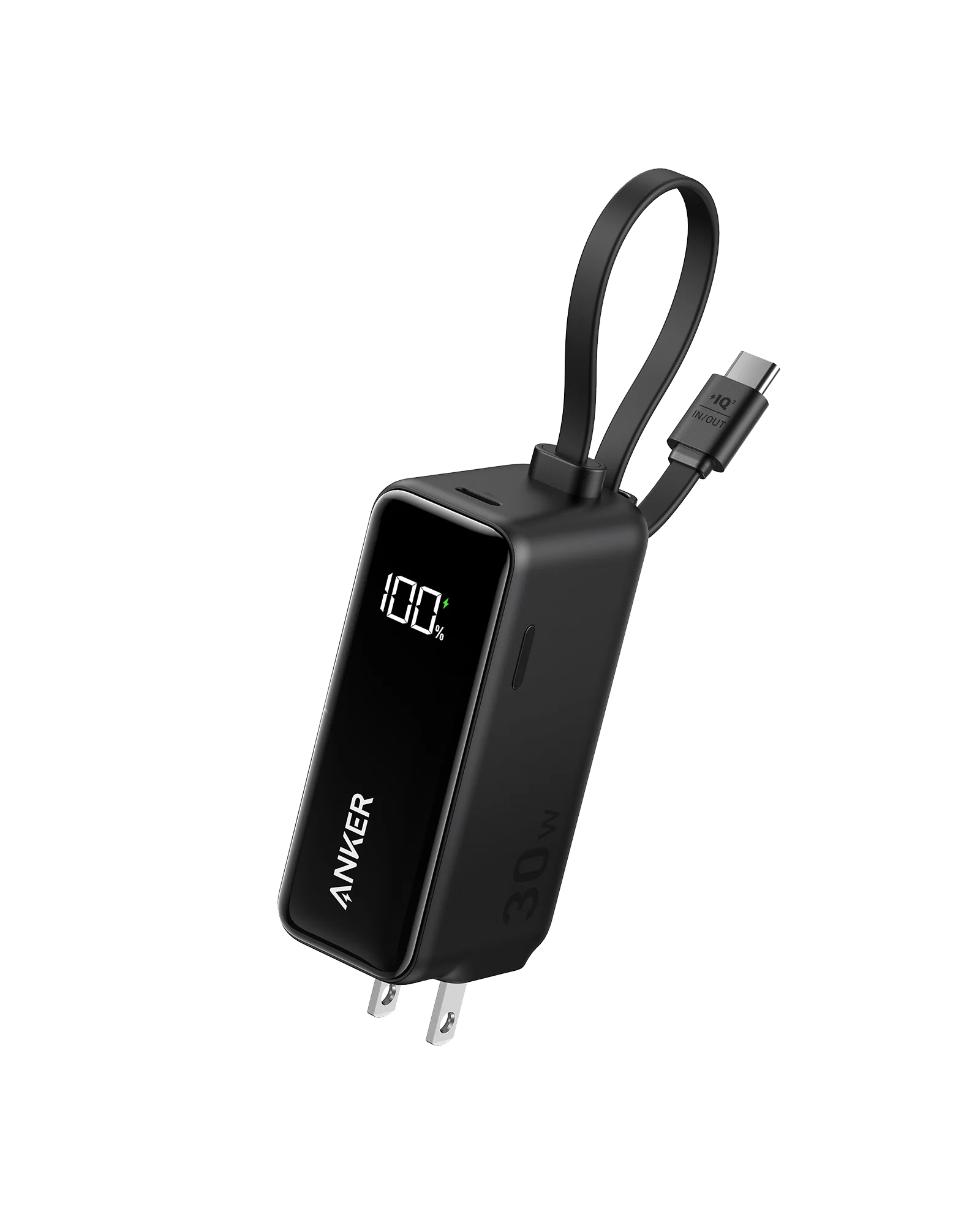 Anker Power Bank (30W, 5k, Fusion, Built-In USB-C Cable) - Image 8