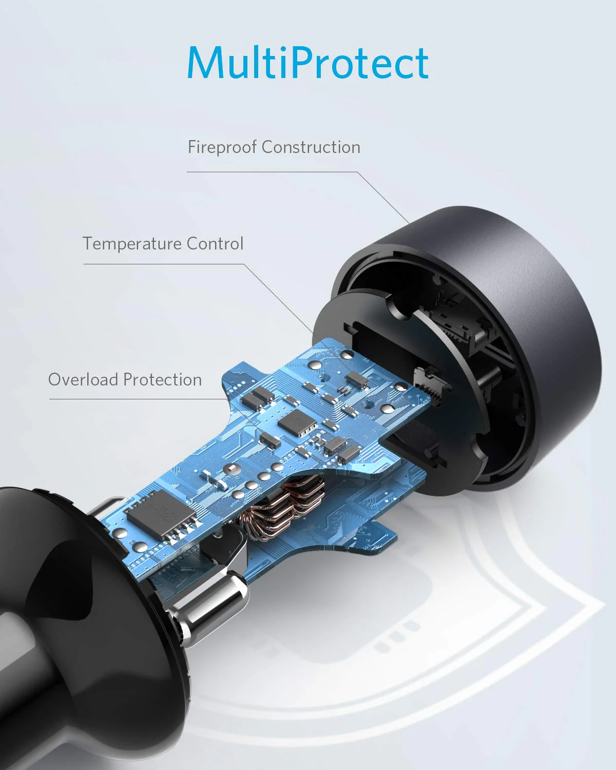 Anker PowerDrive III Duo USB-C Car Charger - Image 4
