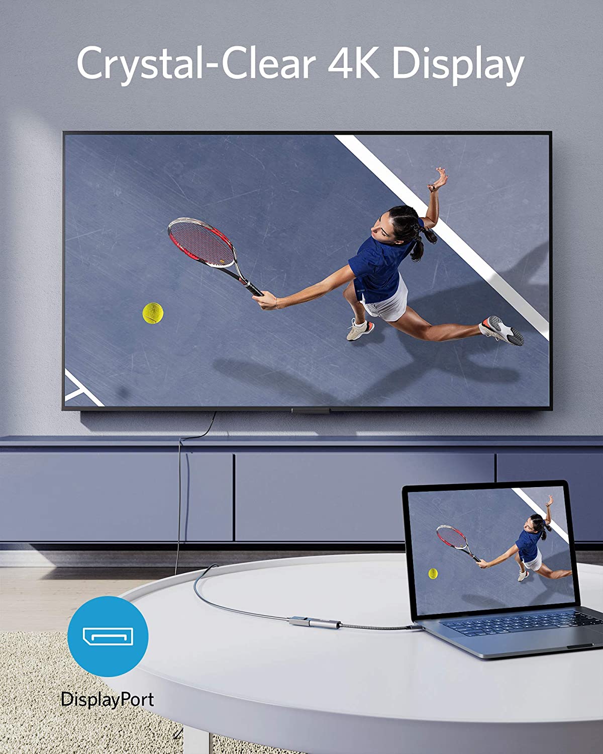Anker PowerExpand USB-C to DisplayPort Adapter - Image 2