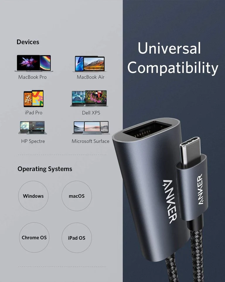 Anker PowerExpand USB-C to Gigabit Ethernet Adapter - Image 4
