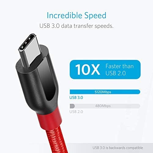 Anker Powerline+ USB C to USB 3.0 Cable (3 ft, 6 ft) - Image 11
