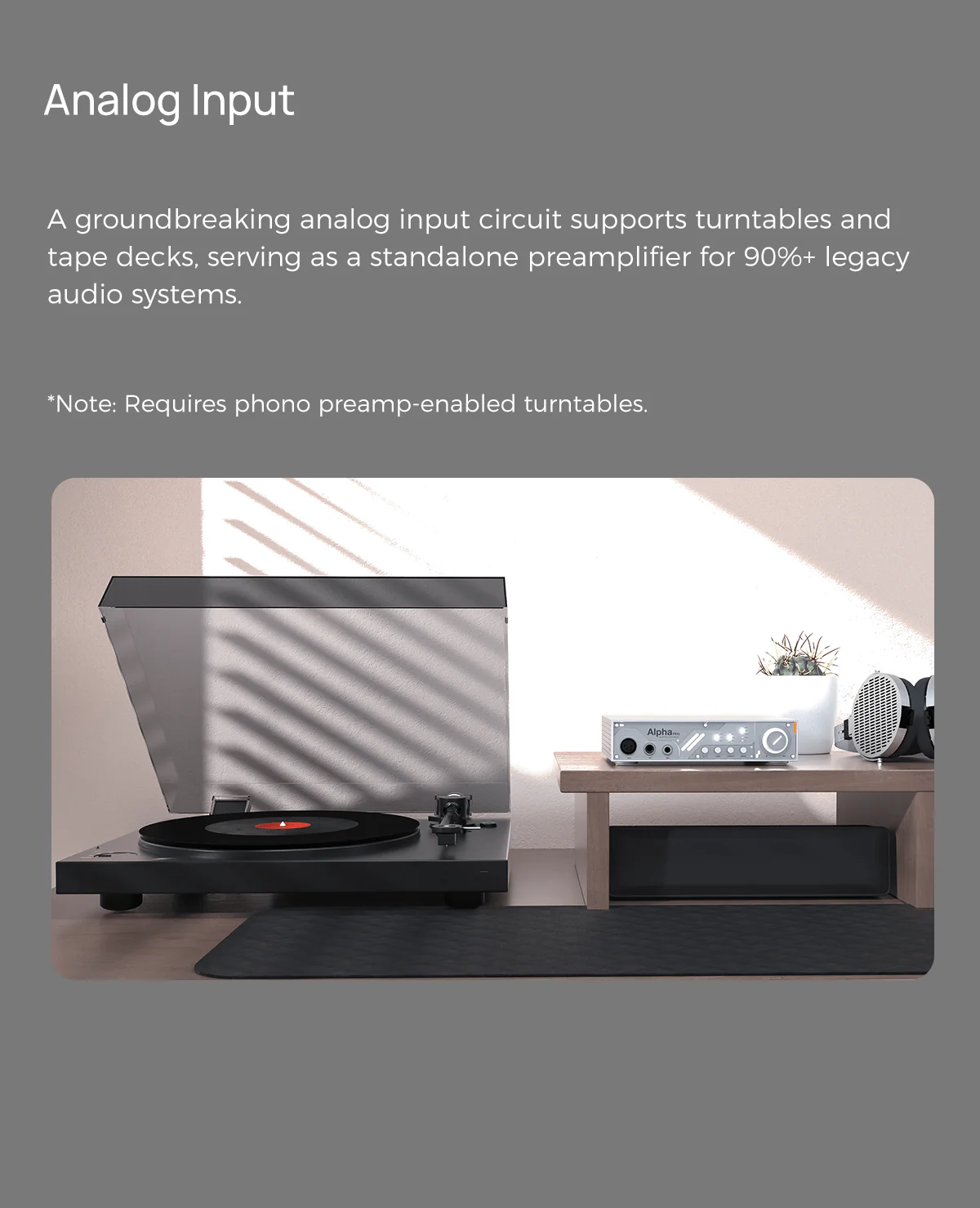 D&A Alpha Pro Hi-Res DAC & Headphone Amp - Image 12