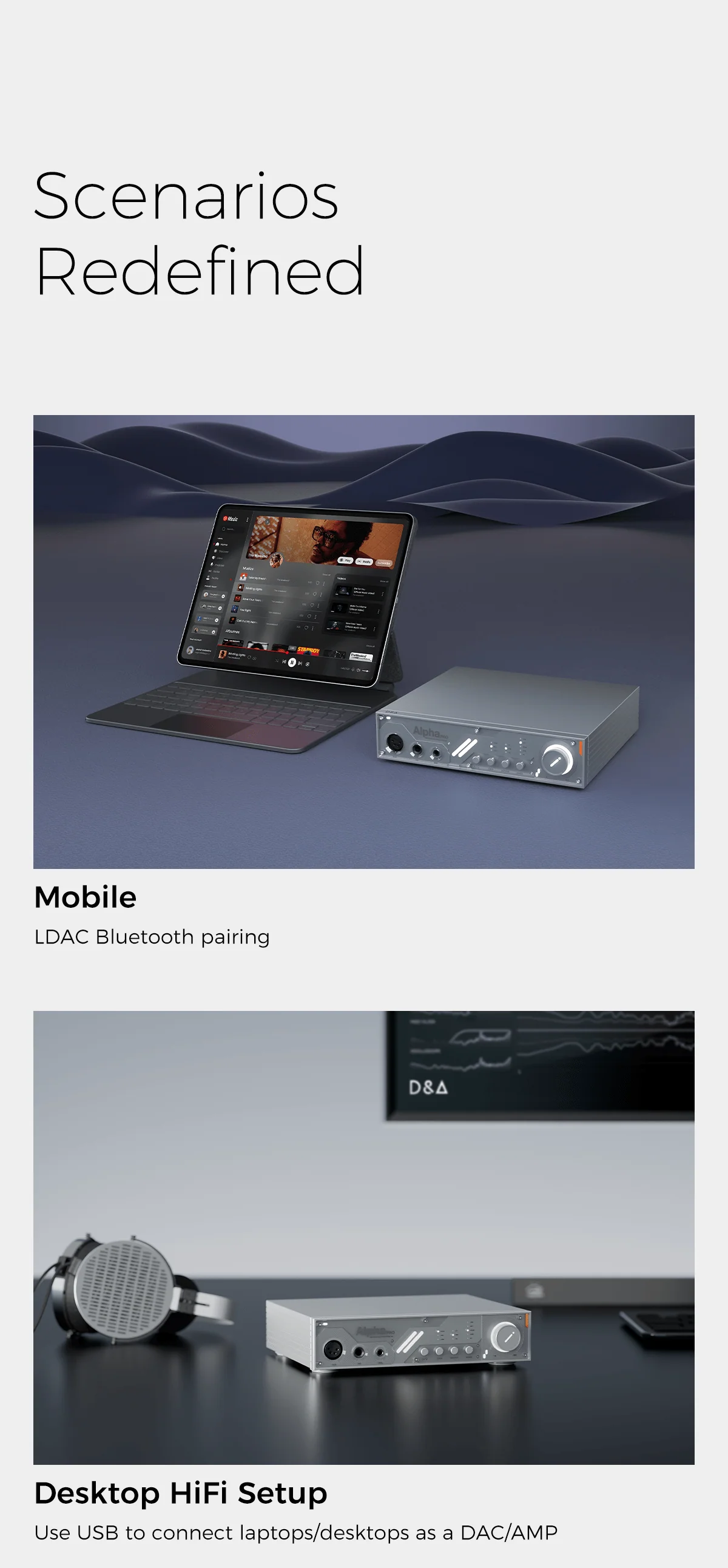 D&A Alpha Pro Hi-Res DAC & Headphone Amp - Image 22