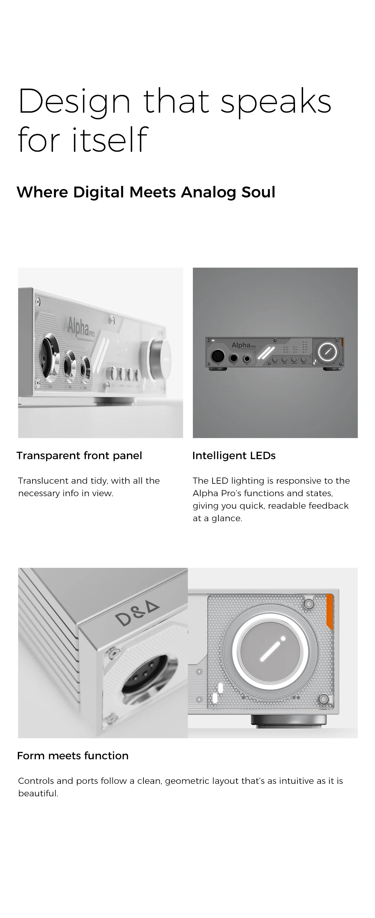 D&A Alpha Pro Hi-Res DAC & Headphone Amp - Image 7