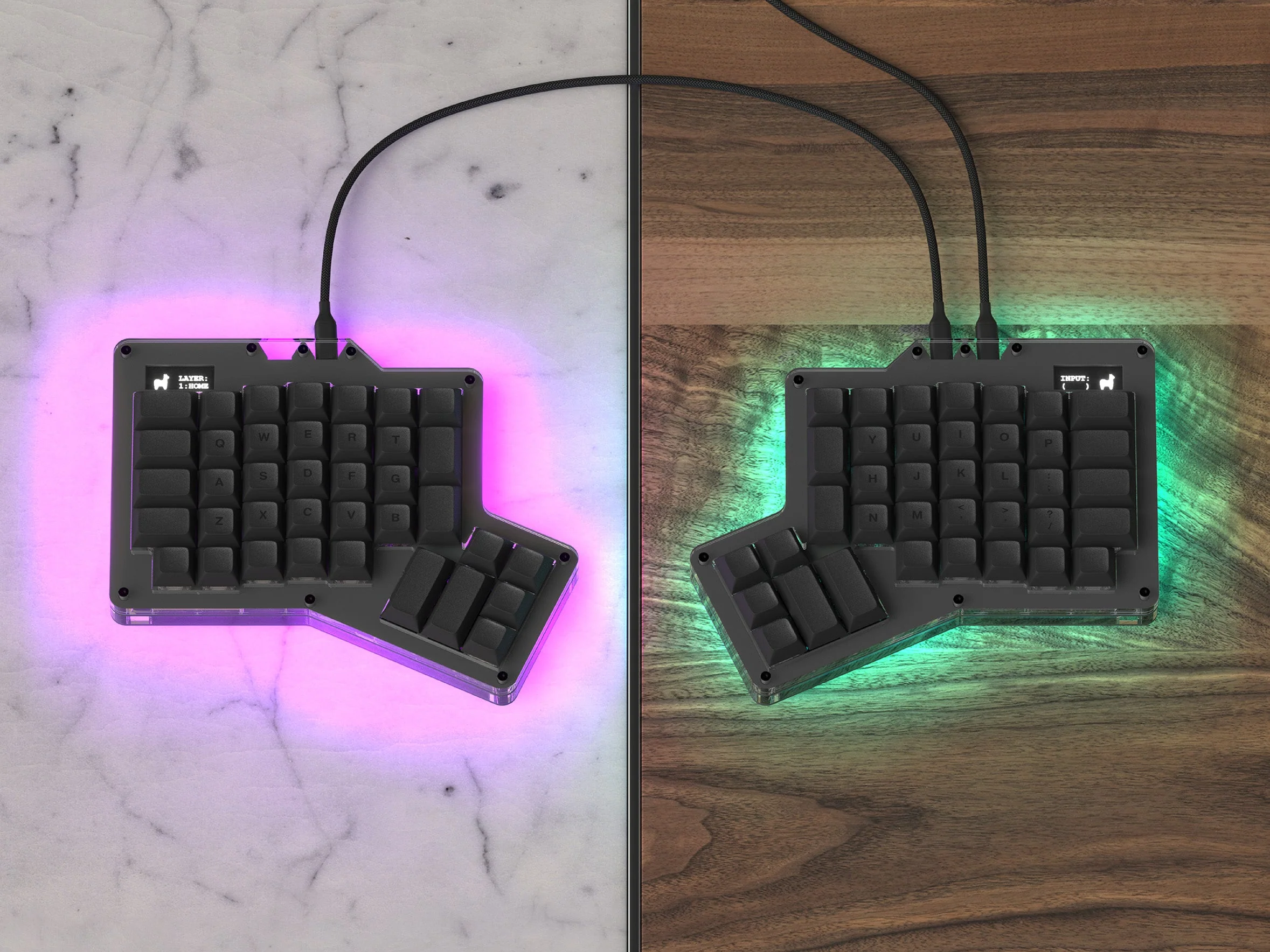ErgoDox 76 "Hot Dox" V2 Mechanical Keyboard - Image 9
