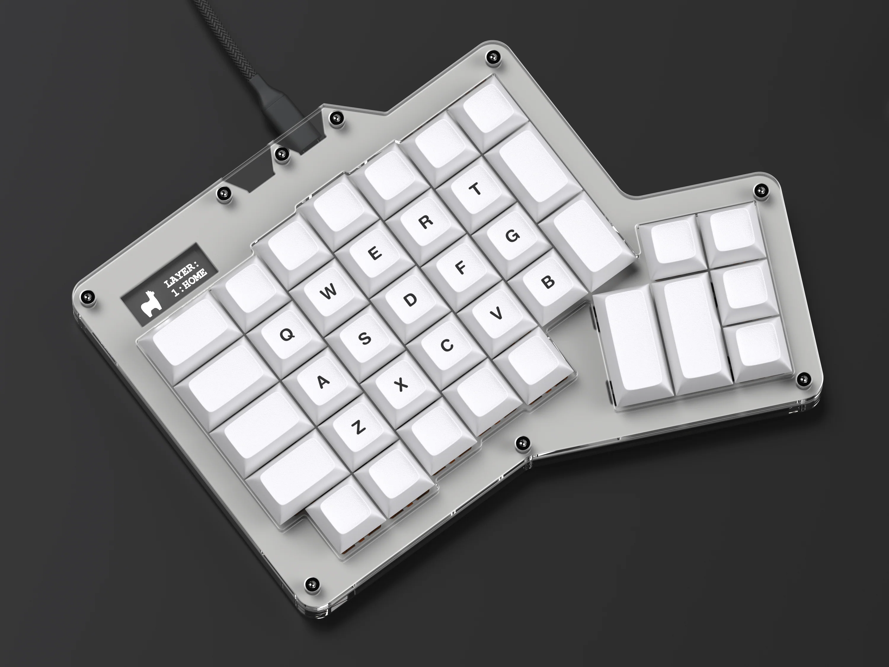 ErgoDox 76 "Hot Dox" V2 Mechanical Keyboard - Image 3