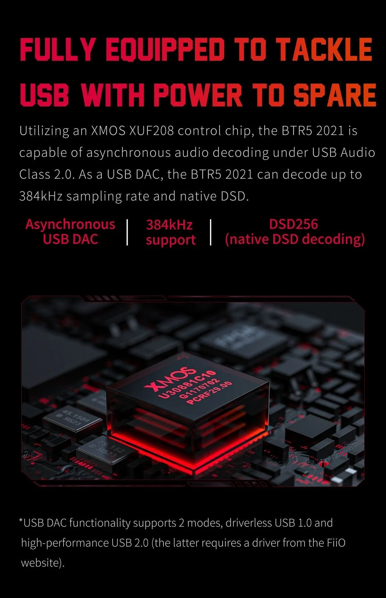 FiiO BTR5 2021 Portable Hi-Fi Bluetooth DAC/Amp (Apos Certified) - Image 8