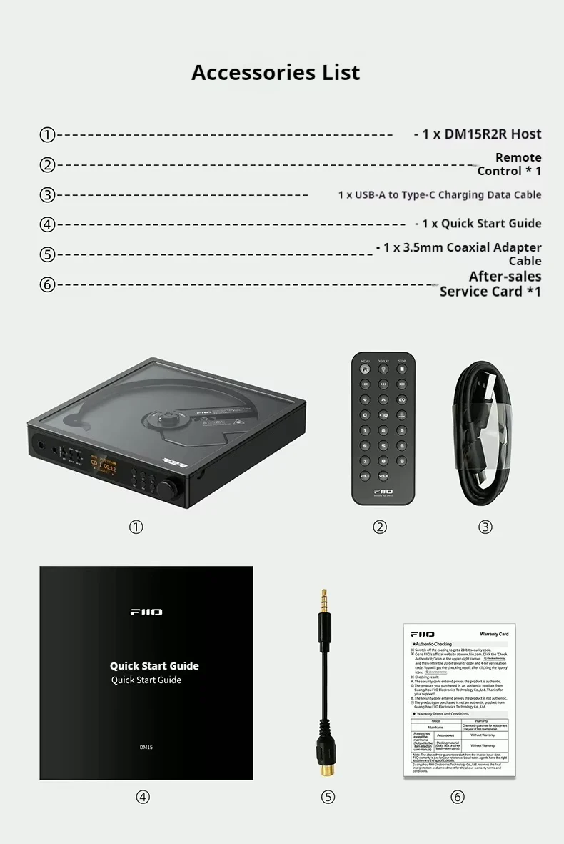 FiiO DM15 R2R CD Player - Image 22
