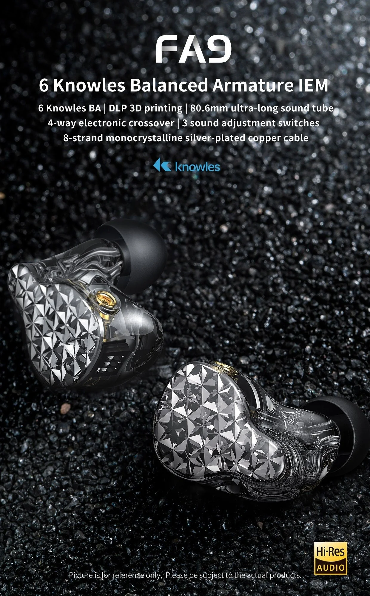 FiiO FA9 In-Ear Monitors (Apos Certified) - Image 2