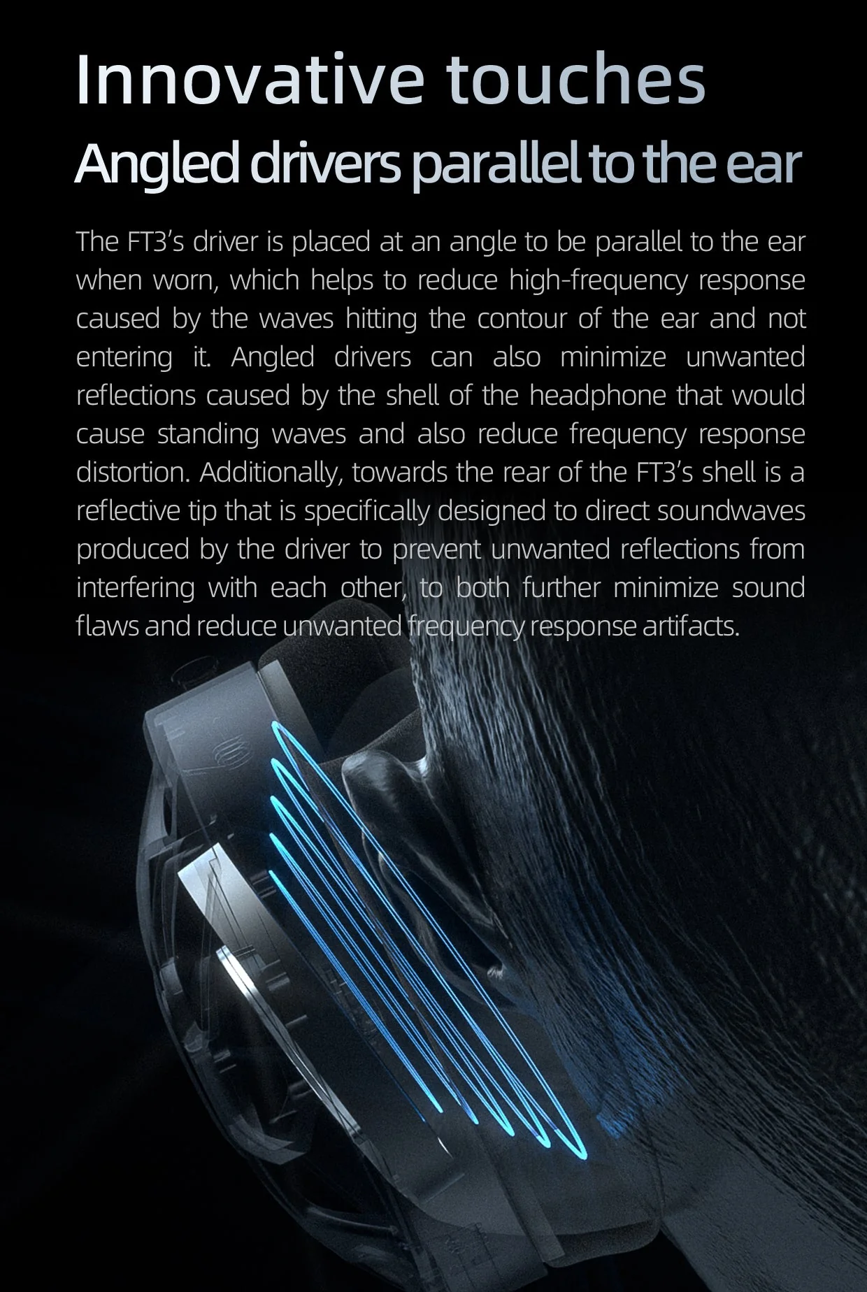 FiiO FT3 Large Dynamic Over-Ear Headphones (Apos Certified) - Image 15