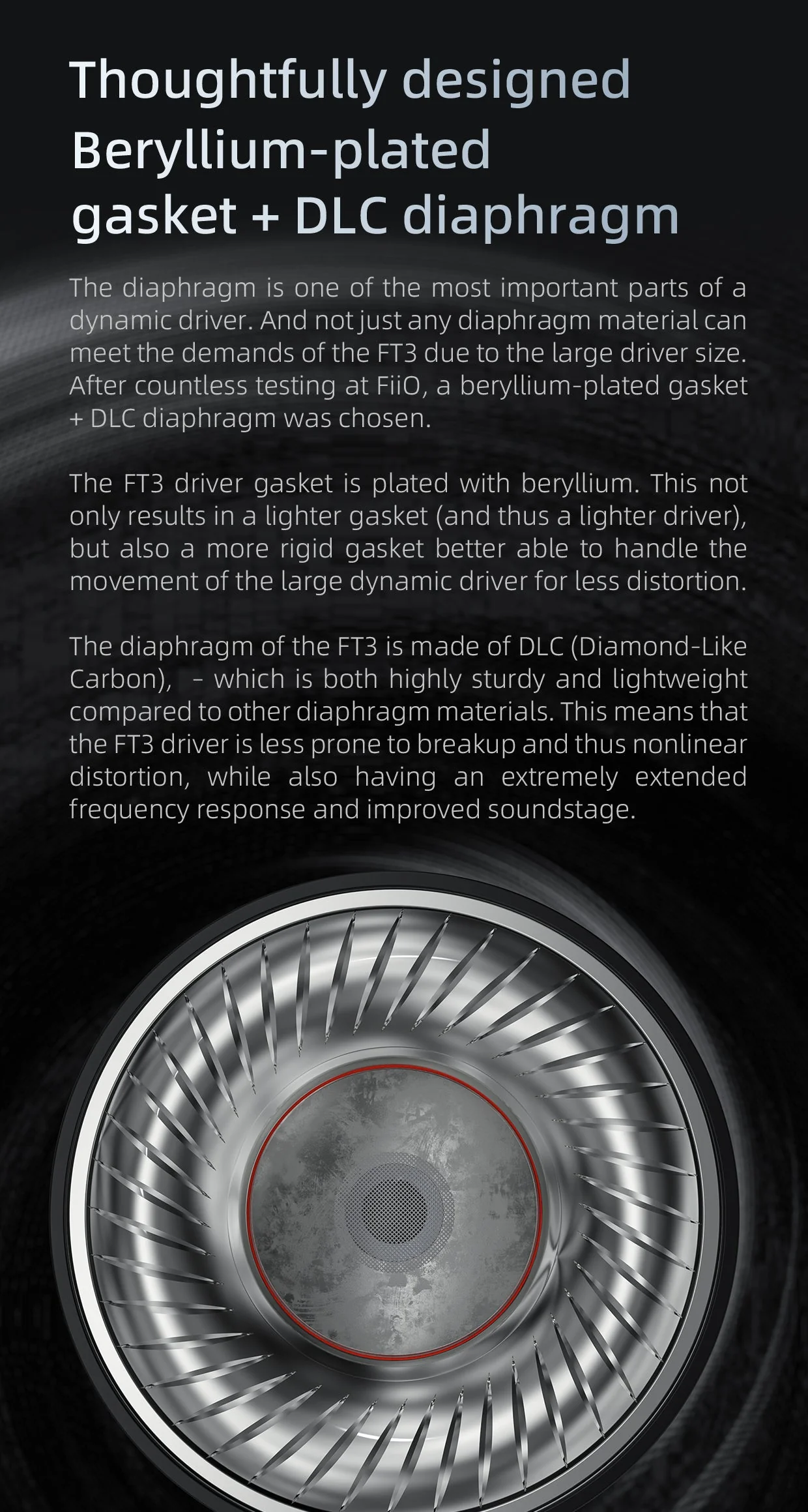FiiO FT3 Large Dynamic Over-Ear Headphones (Apos Certified) - Image 6