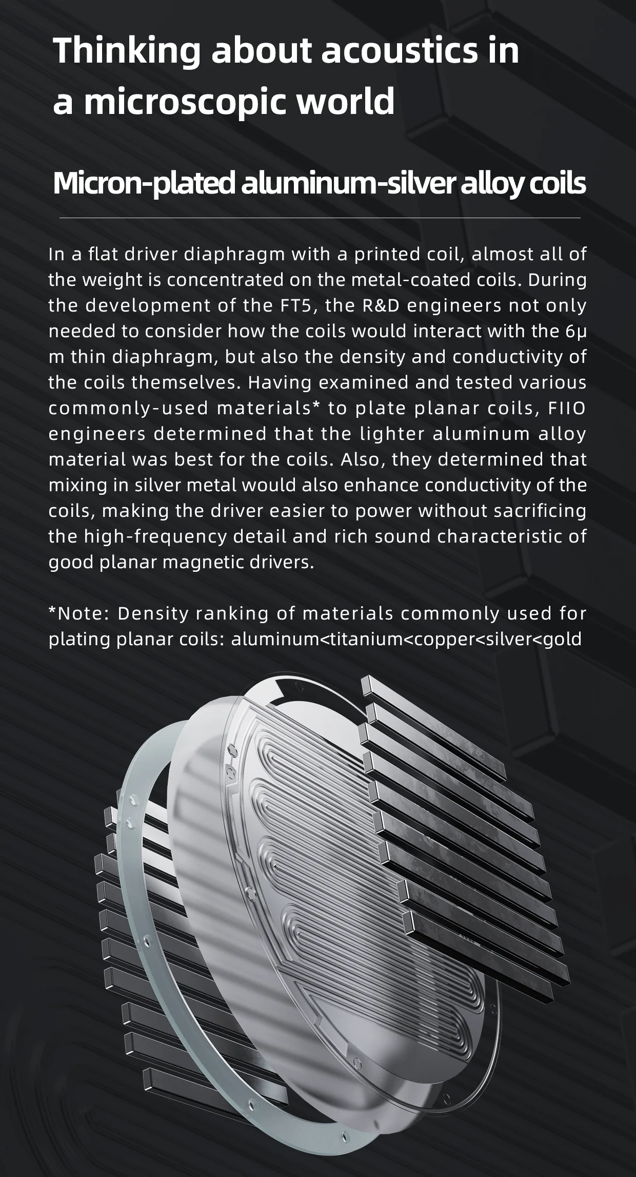 FiiO FT5 90mm Open Back Planar Magnetic Headphones (Apos Certified) - Image 7