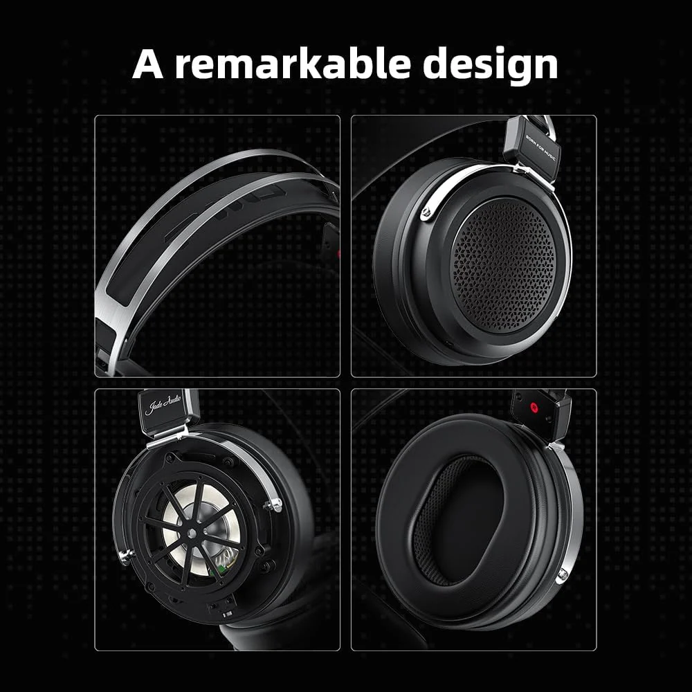 FiiO Jade Audio JT1 HIFI Over-Ear Closed-Back Headphones - Image 6