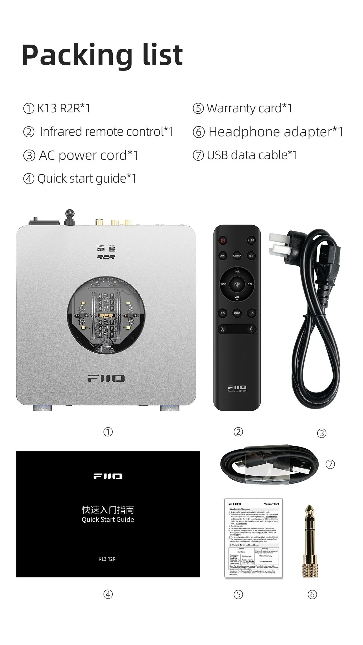 FiiO K13 R2R Desktop DAC/Amp - Image 20