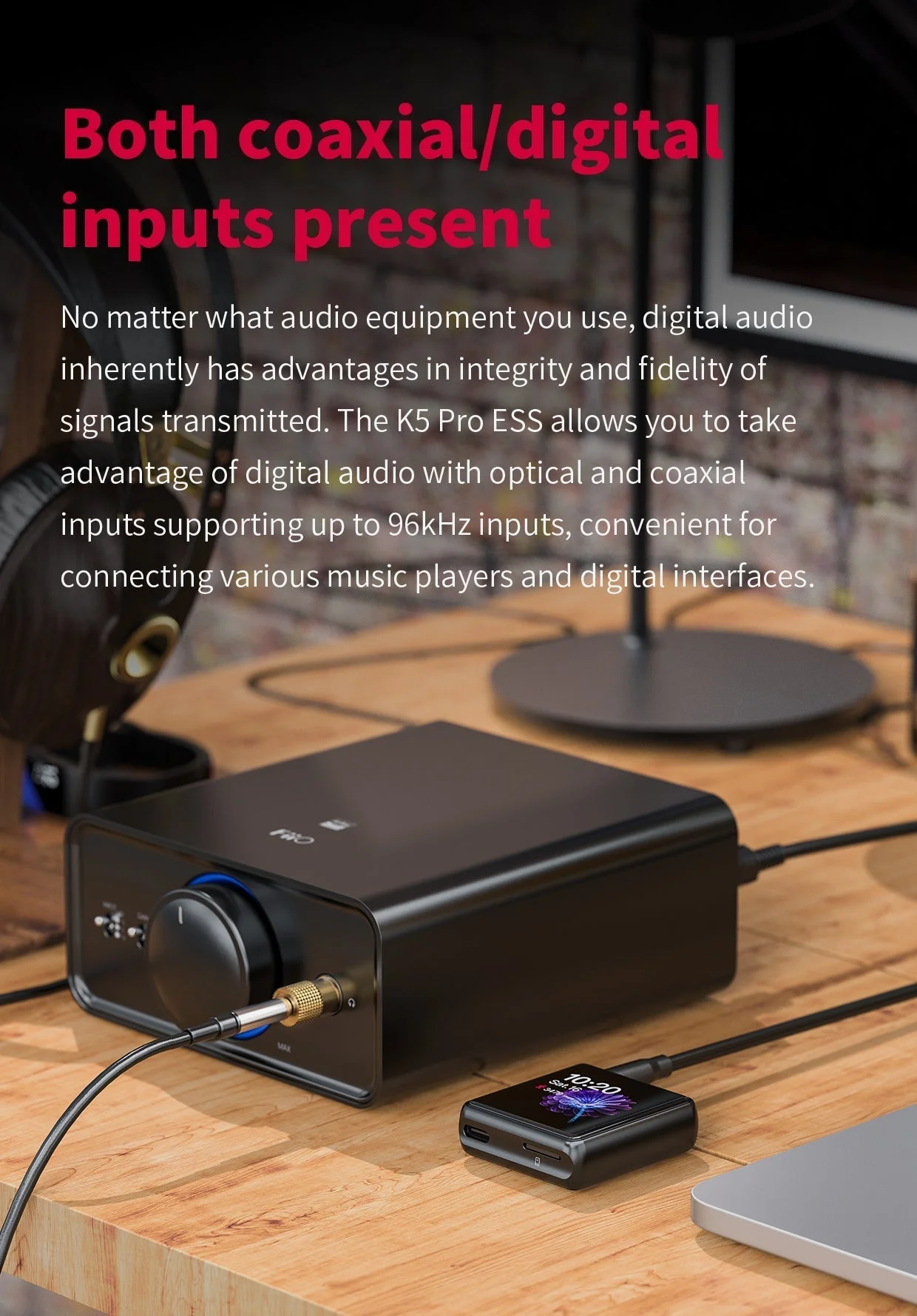FiiO K5 PRO Desktop DAC/Amp (Apos Certified) - Image 8