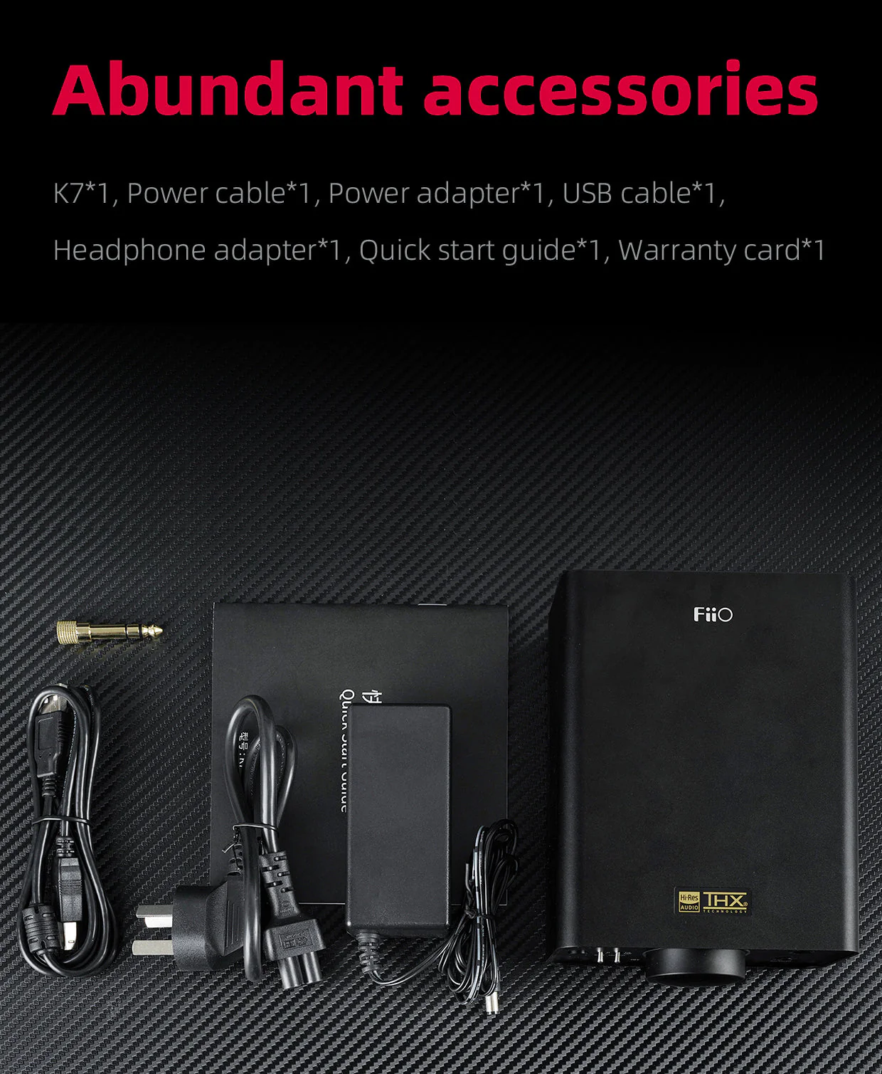 FiiO K7 Balanced Headphone DAC/Amp (Apos Certified) - Image 19