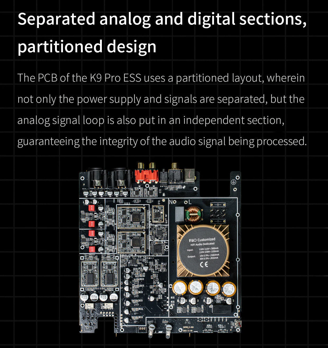 FiiO K9 PRO Desktop DAC/Amp (Apos Certified) - Image 8