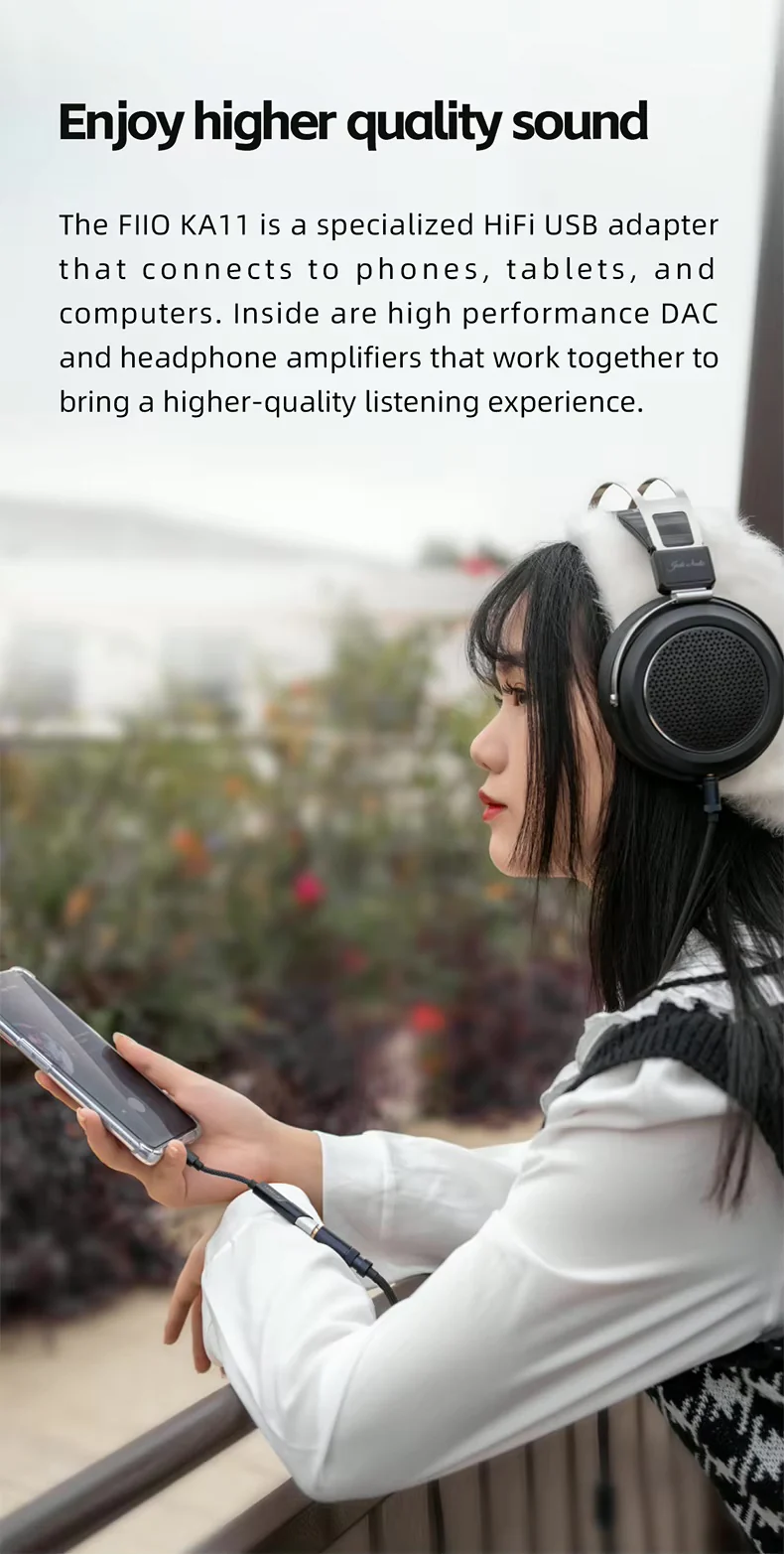 FiiO KA11 Dongle DAC/Headphone Amplifier - Image 7