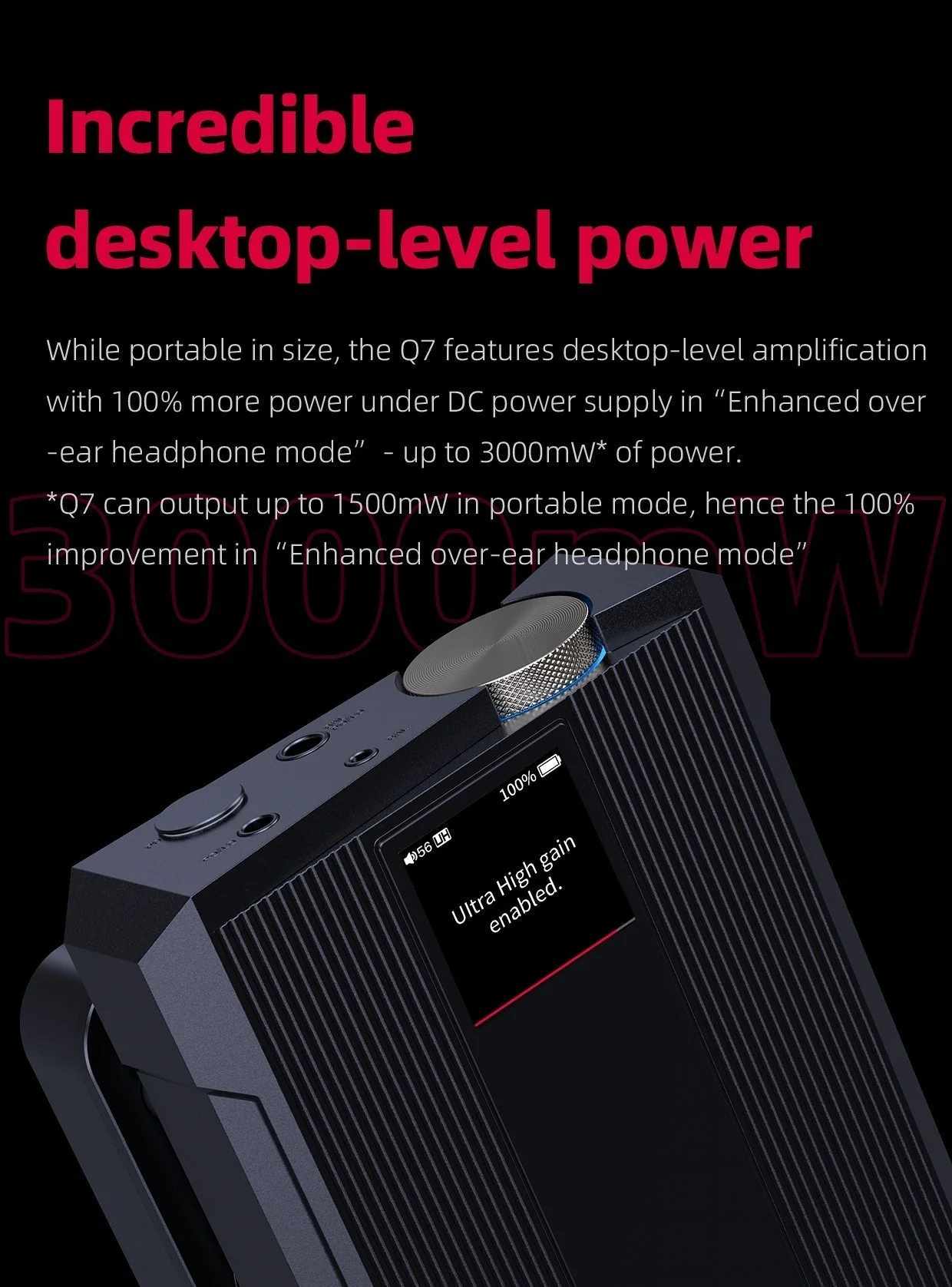 FiiO Q7 Portable Desktop-Class DAC/Amp (Apos Certified) - Image 3