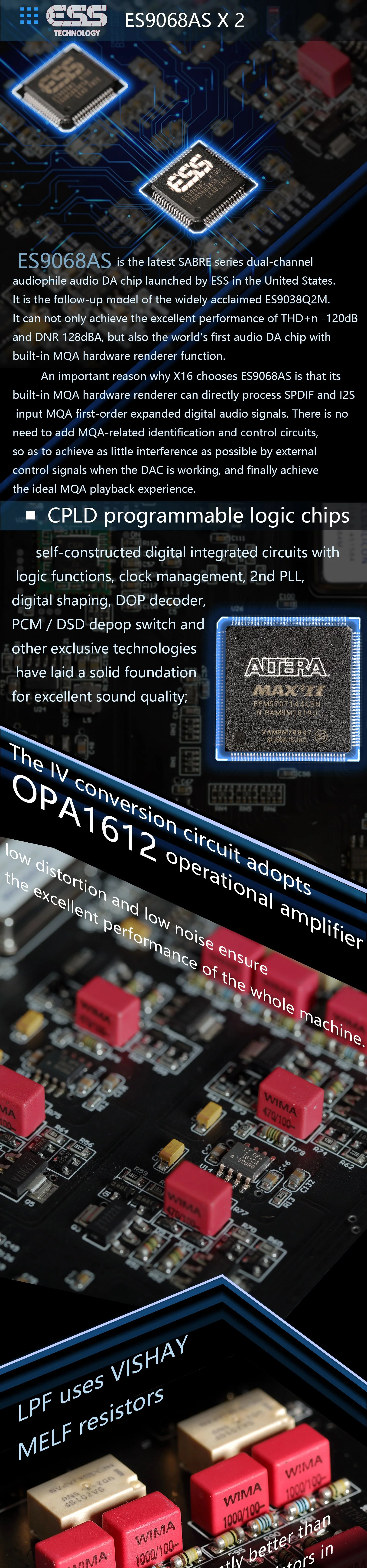 Gustard X16 MQA DAC (Apos Certified) - Image 6