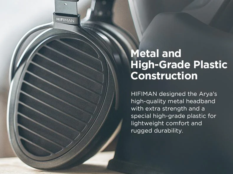 HIFIMAN Arya Planar Magnetic Headphone - Stealth Magnet Version (Apos Certified) - Image 10
