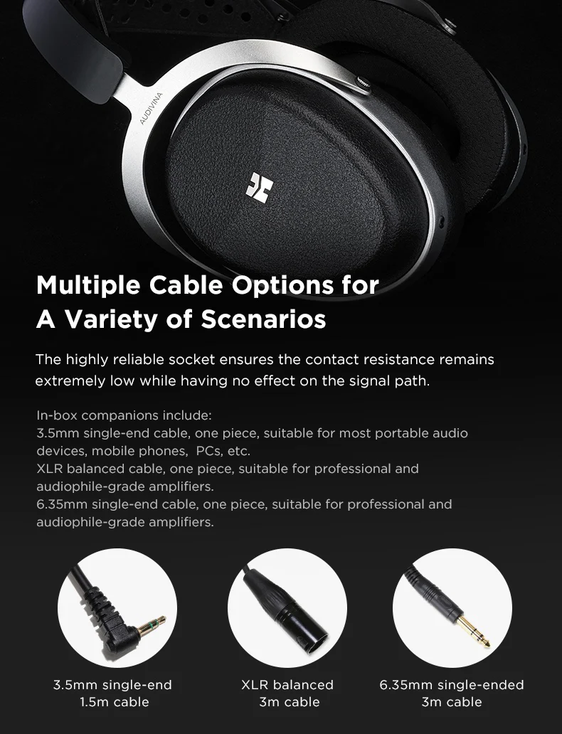 HIFIMAN Audivina LE Studio Headphones - Image 7