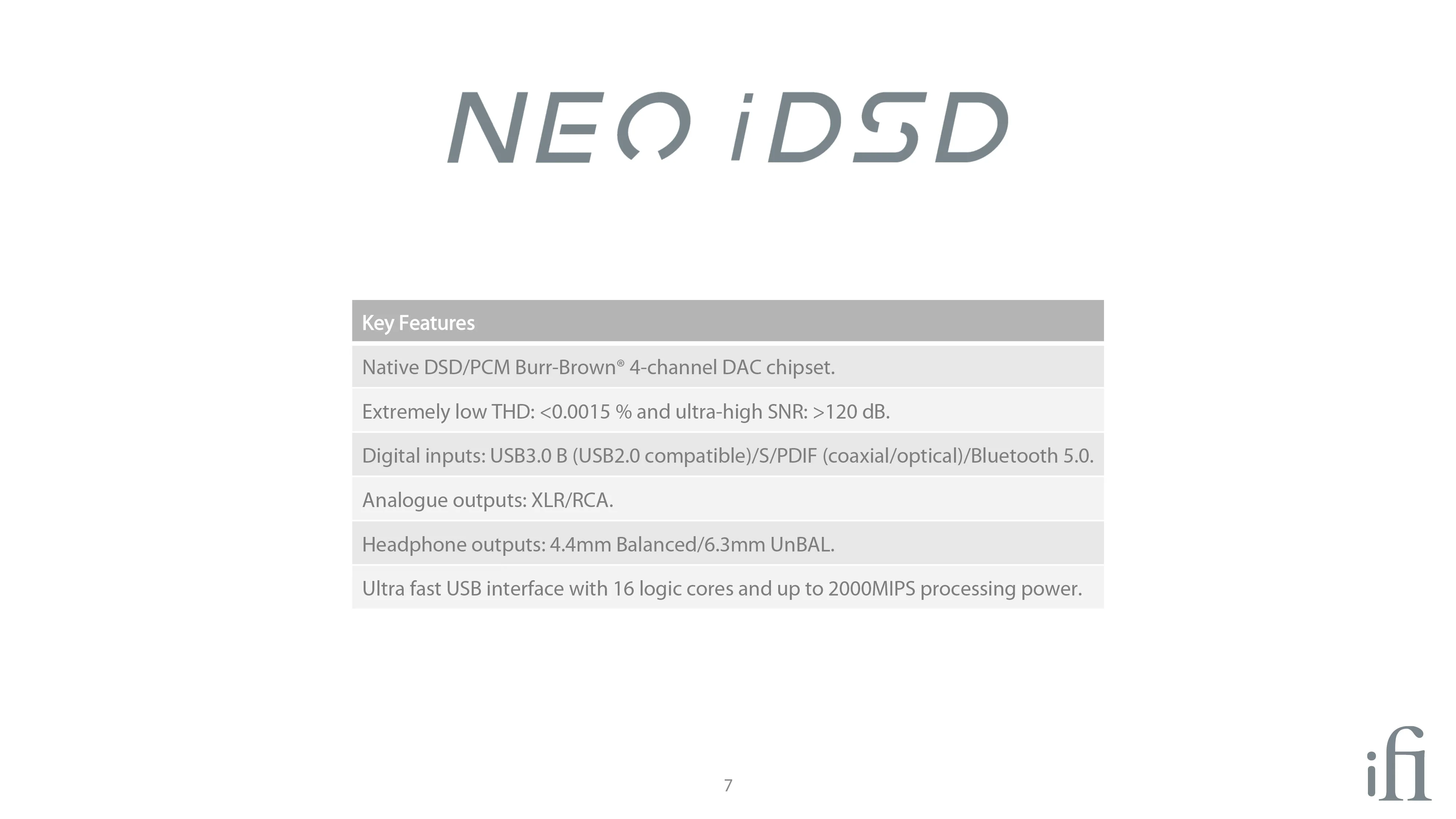 iFi NEO iDSD (Apos Certified) - Image 16