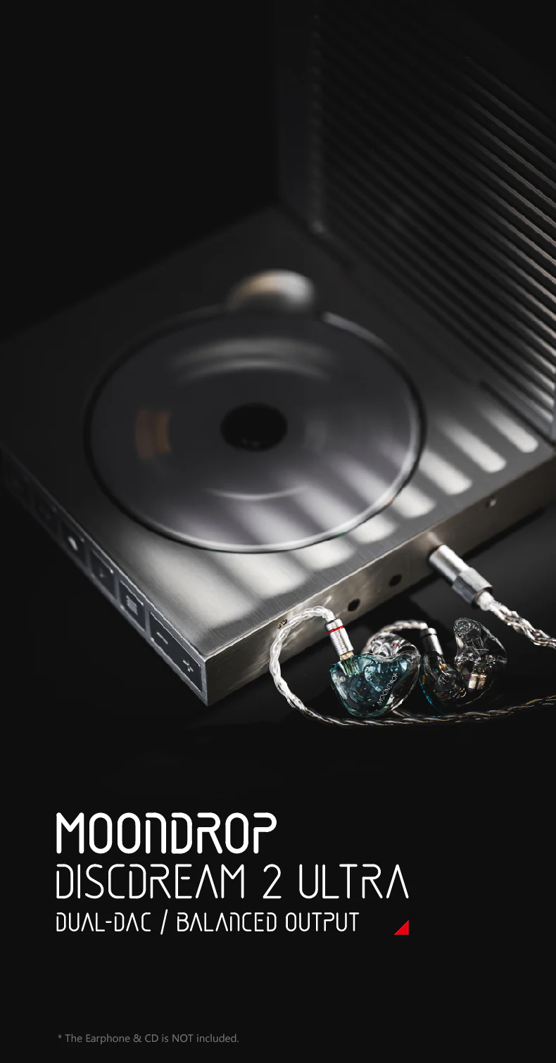 Moondrop Discdream 2 Ultra Portable HiFi CD Player - Image 3