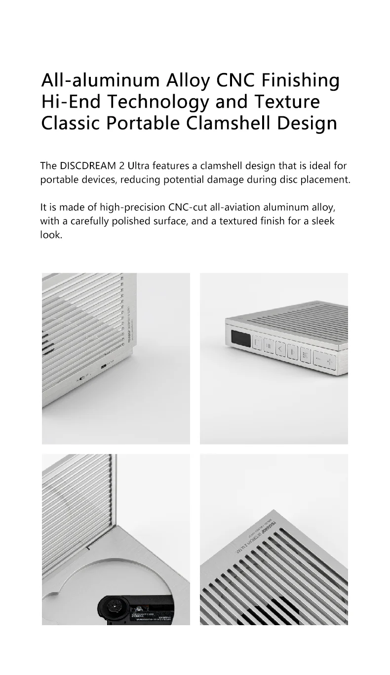Moondrop Discdream 2 Ultra Portable HiFi CD Player - Image 6