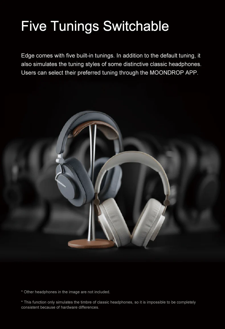 Moondrop Edge High-Fidelity Portable Wireless ANC Headphone - Image 16
