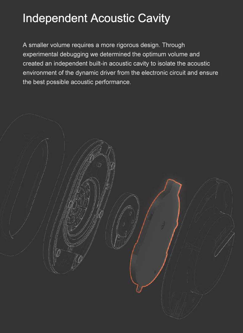 Moondrop Edge High-Fidelity Portable Wireless ANC Headphone - Image 6