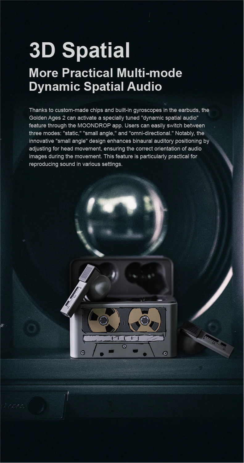 MOONDROP Golden Ages 2 ANC TWS IEMs - Image 9